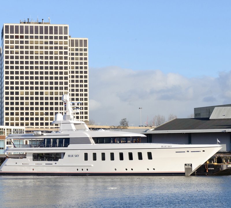 blue sky superyacht